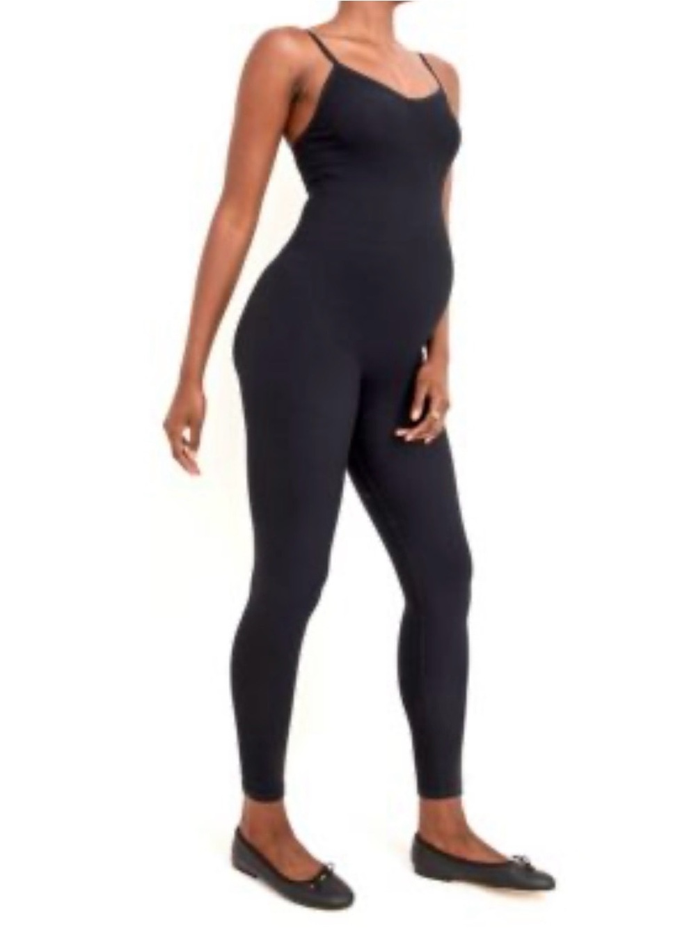 HATCH Body Rib Maternity Unitard XS Black